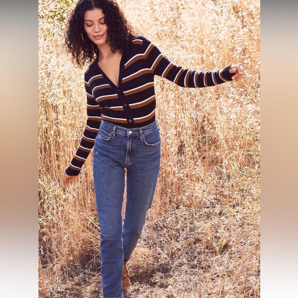 Agolde Merrel Straight Jean in Cinema Size 26